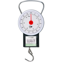 Dunlop Gep&auml;ckwaage analog mit integriertem Ma&szlig;band bis 32 kg