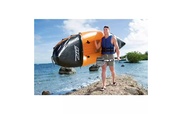 Bestway Hydro Force Lite Rapid X2 Kayak Set 4 piezas para 2 personas 321 x 88 x 44 cm