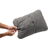 Thermarest Compressible Pillow with Drawstring Sage Topo Wave Small