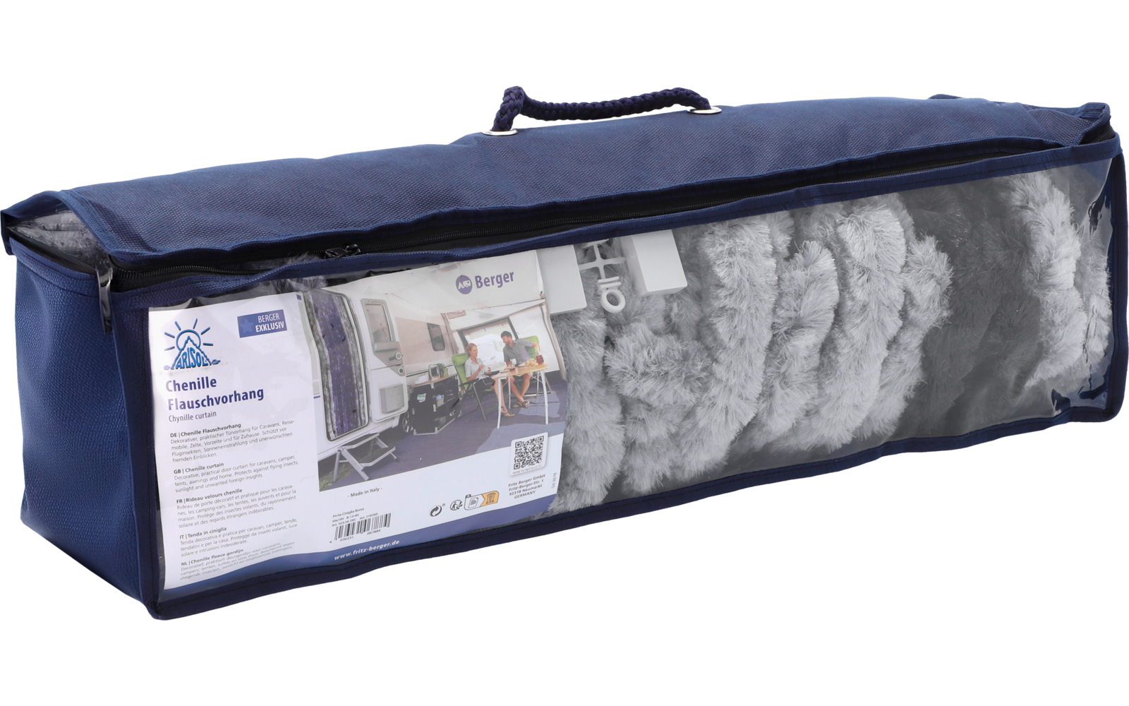 Produktbild Berger Chenille-Flauschvorhang 1