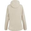 Beige Kapuzenpullover von hinten, mit langen Ärmeln