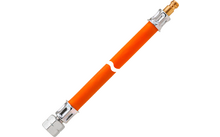 220002SR - GOK Mitteldruck-Schlauchleitung Gummi Anschlüsse G 1/4 LH-ÜM x STN für Gasinstallation 40 cm