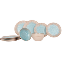 Gimex STO Geschirr-Set 12-tlg. beige f&uuml;r 4 Personen