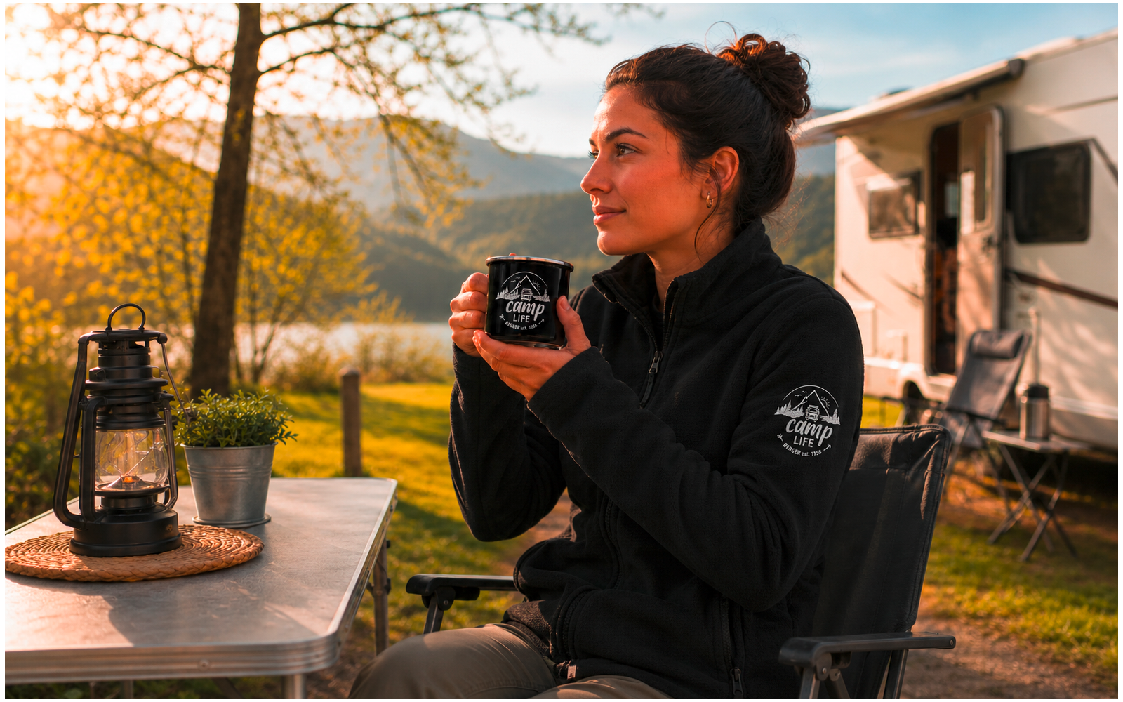 Product image Camplife Claire ladies fleece jacket 1
