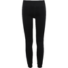 Schwarze Leggings auf weißem Hintergrund