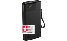 221244 - Batería externa 65 W / 20000 mAh negro Powerbrid Aqiila
