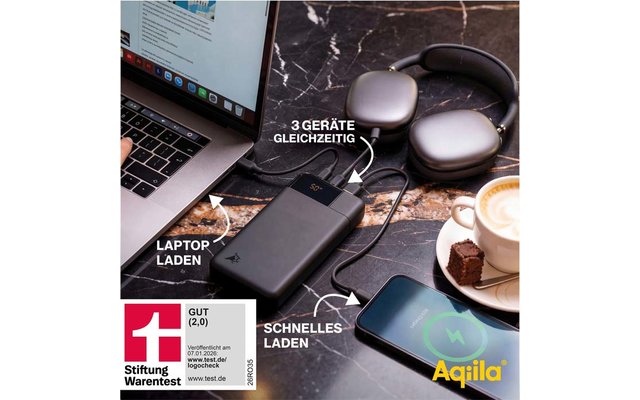 Produktbild Aqiila Powerbird Powerbank 65 W 20000 mAh 1