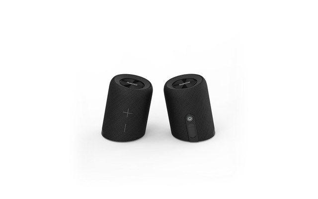 Hama Bluetooth luidspreker Twin 2.0 waterdicht 20 W zwart