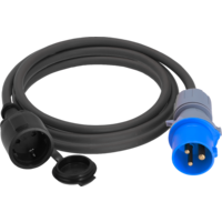 Berger Adapterleitung CEE-Stecker 3-polig und Schutzkontaktkupplung 5m