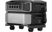 Sistema de almacenamiento de energía EcoFlow Delta Pro Ultra con inversor y batería / Ampliable modularmente / 6900 W / 6,1 kWh