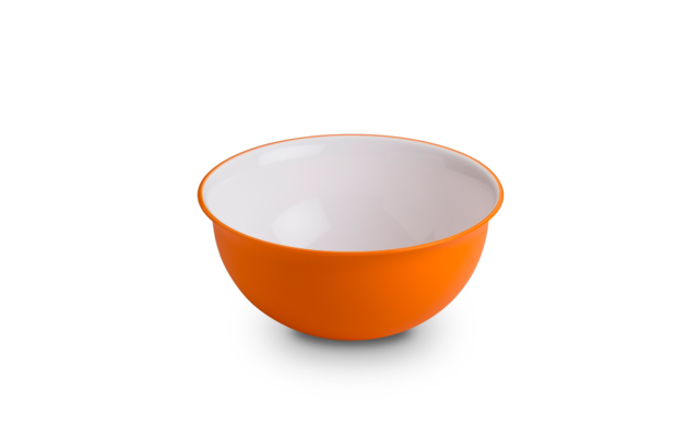 Omada Salatschüssel 20 cm 1,7 Liter weiß orange