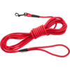 Rote Hundeleine mit Schlaufe und Metallclip