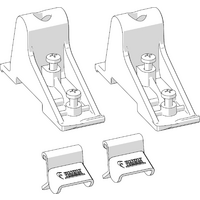 Fiamma Kit Soportes de montaje Side Tristor 2 piezas para panel lateral Side W Pro Tristor