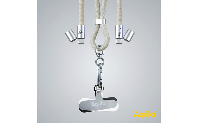 Product afbeelding Aqila Lanyard Power Cable Smartphone-Trageband mit USB-C 60 W 1
