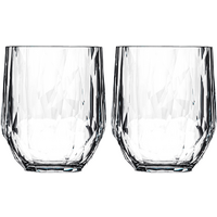 Koziol Superglass CLUB Nr. 24 Set van 2 400 ml crystal clear