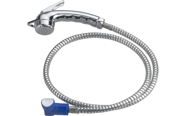 Duschkopf mit flexiblem Metallschlauch
