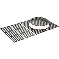 Enders Switch Grid Uniq 4 Grillrost emailliertes Gusseisen mit Rundelement 72,5 &times; 45 cm