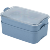 Petite image du produit Koziol Stakk Bentobox 2 Lunchboxset 3 teilig mit 2 Boxen / 1 Deckel 2 Liter  1