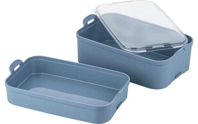 Image du produit Koziol Stakk Bentobox 2 Lunchboxset 3 teilig mit 2 Boxen / 1 Deckel 2 Liter  1