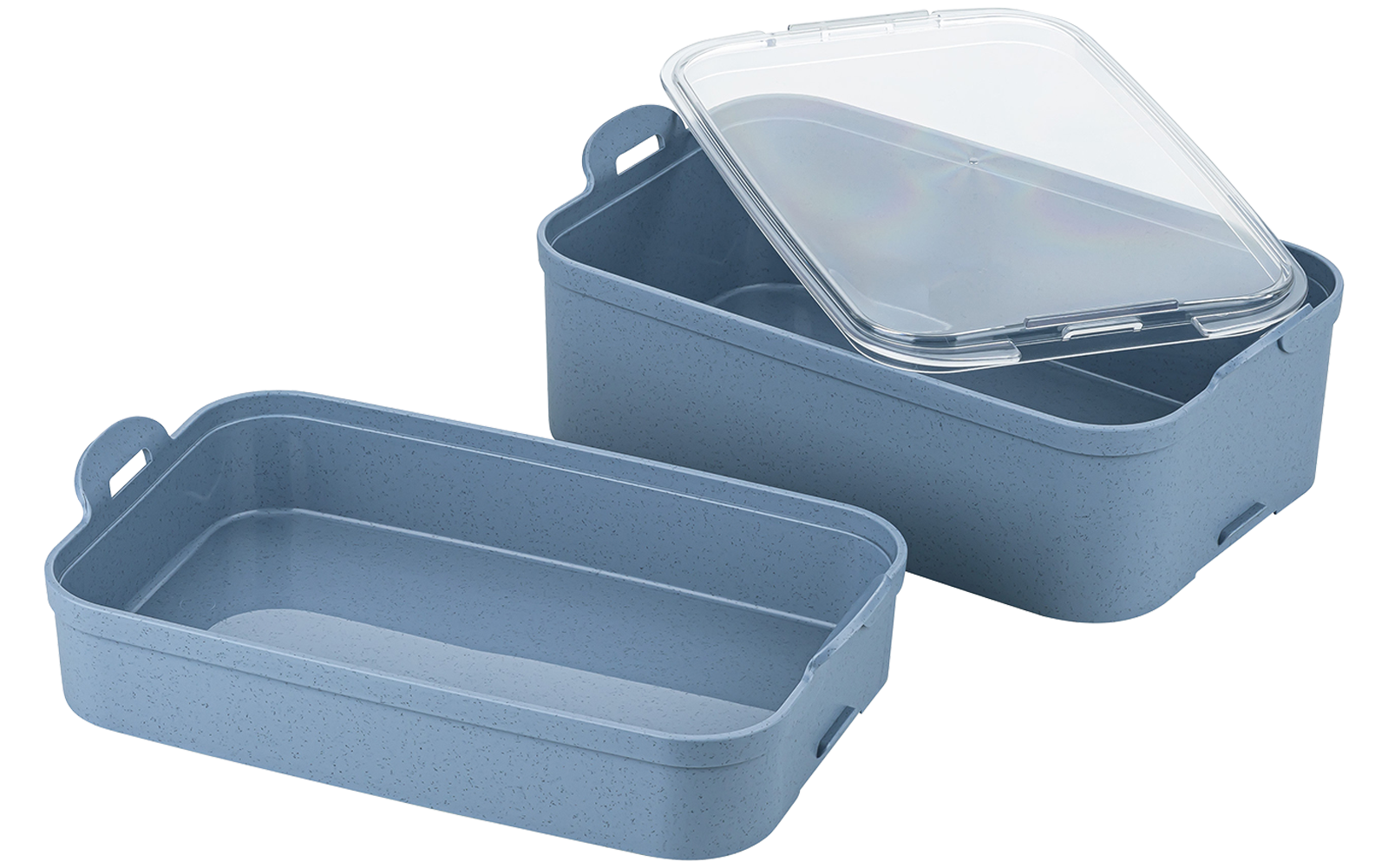 Image du produit Koziol Stakk Bentobox 2 Lunchboxset 3 teilig mit 2 Boxen / 1 Deckel 2 Liter  1