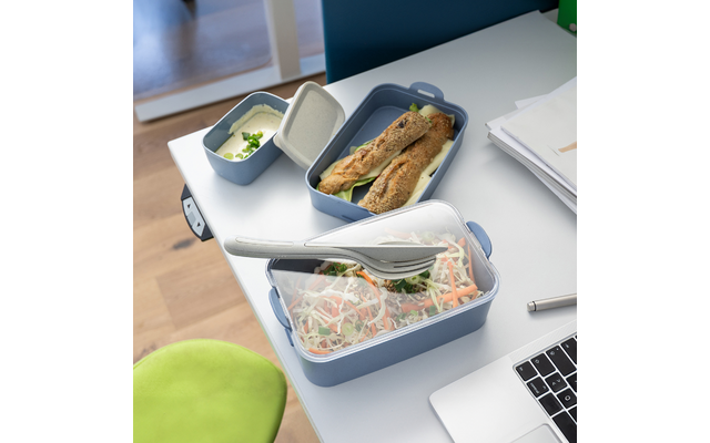 Produktbild Koziol Stakk Bentobox 2 Lunchboxset 3 teilig mit 2 Boxen / 1 Deckel 2 Liter  1