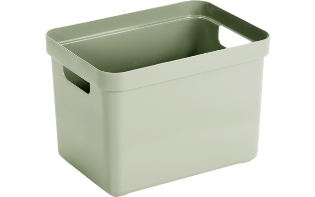 Sunware Sigma home storage box 18 liters green