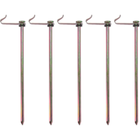 Berger StrongPeg Erdnagel mit Haken 21 cm, 5er-Pack
