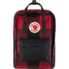 Fjällräven Kanken Re-Wool 15 inch laptop backpack 18 liter Red-Black