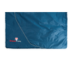 Grüezi Bag Cloud Cotton Comfort Sleeping Bag Left Blue