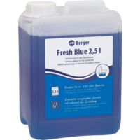 Berger Fresh Blue Sanit&auml;rfl&uuml;ssigkeit 2,5 Liter - Sanit&auml;rzusatz f&uuml;r den F&auml;kalientank