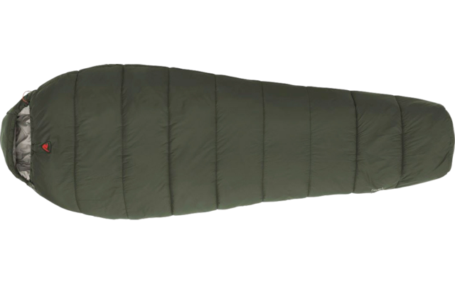 Robens Glacier II mummy sleeping bag 220 x 85 x 55 cm green zipper right