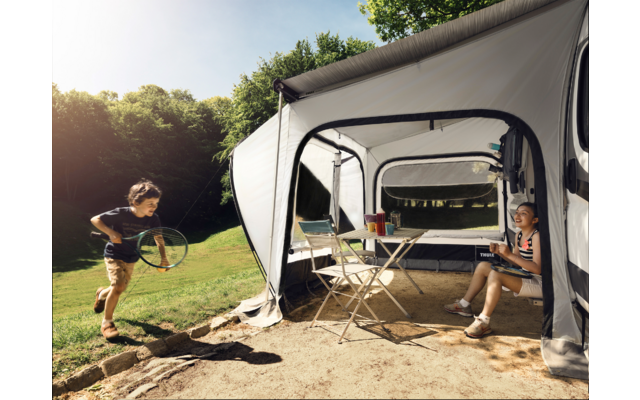 Produktbild Thule QuickFit Ducato H2 Markisenzelt 3 Meter Anbauh&ouml;he 2,3 Meter bis 2,5 Meter passend f&uuml;r Thule Omnistor 6200 und 6300 1