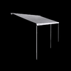Kleine productafbeelding Thule 3rd Support Leg: extra steunpoot voor zonweringen vanaf 3,75 meter 1