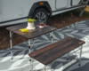 Berger Livenza Campingtisch Mini Dunkel 65 x 65 cm