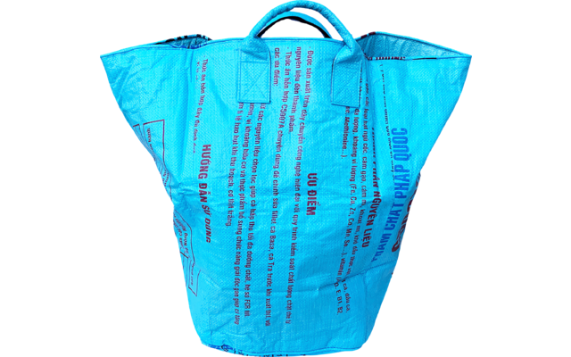 Beadbags Bolsa de lavandería Bolsa de transporte Grande Mediana Azul