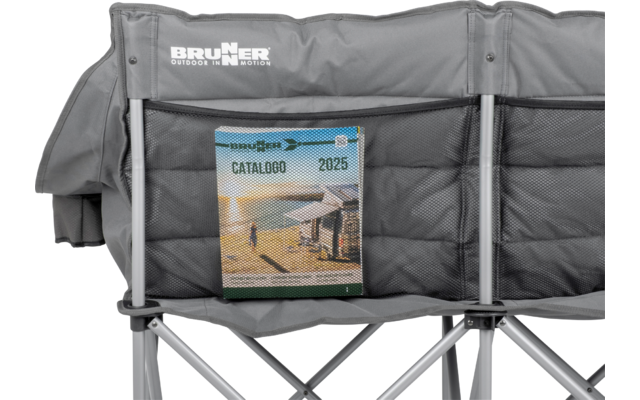 Product afbeelding Brunner Action Repose Faltsofa 148 x 63 x 44/92 cm grau 1