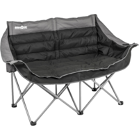 Brunner Action Repose Faltsofa 148 x 63 x 44/92 cm grau