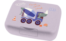 Koziol Candy L Box Lunchbox / Brotdose mit Trennschale organic grey trucks