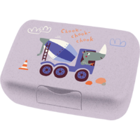 Bo&icirc;te &agrave; repas / Bo&icirc;te &agrave; pain avec s&eacute;parateur Candy L gris camion Koziol