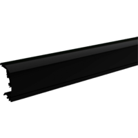 Fa&ccedil;ade anodis&eacute;e pour store F80L 450 couleur noir profond pi&egrave;ce de rechange n&deg; 98673H273 Fiamma