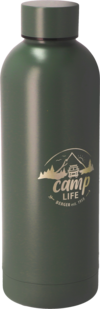 Camplife Edelstahl Thermo-Trinkflasche 500 ml olive matt