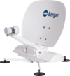 Berger Pathfinder 2.0 faltbare vollautomatische Sat-Anlage Wei&szlig;