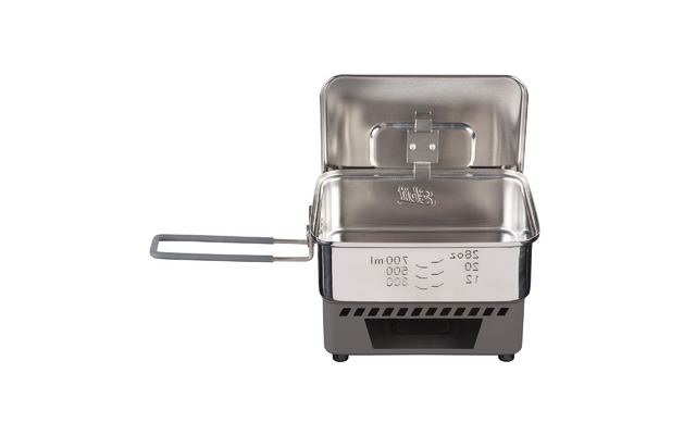 Kit de cuisson à combustible sec Esbit, 1100 ml, acier inoxydable