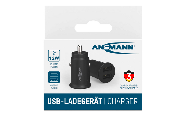 Ansmann autovoeding-Charger-CC212