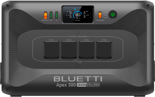 Produktbild Bluetti Apex 300 Powerstation mit USV-Funktion 2764,8 Wh / 3840 W  1