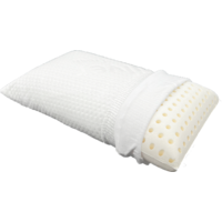 Cuscino da viaggio Mape in schiuma ergonomica Thermo Soft con canali climatici linea argento