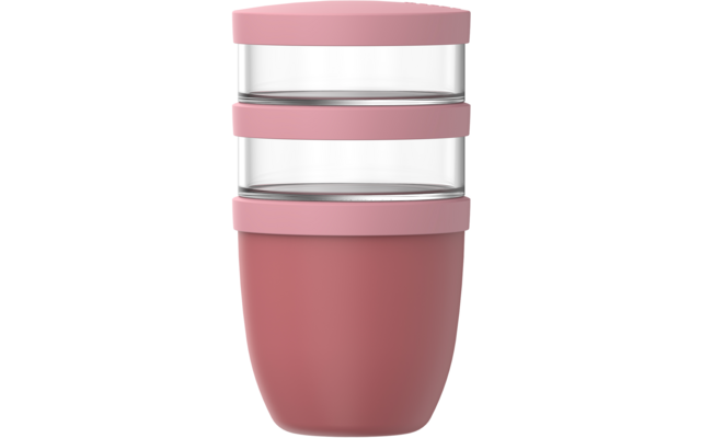 Produktbild Mepal Ellipse Lunchpot 3-teilig mit drei getrennten F&auml;chern und auslaufsicher 500 ml und 2x 200 ml 1