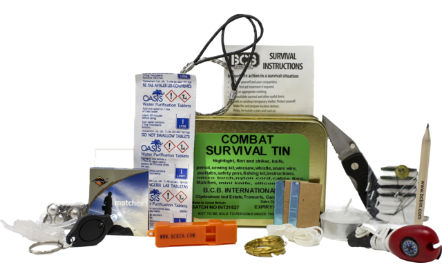BCB Kit de supervivencia de combate CK015 Kit de supervivencia
