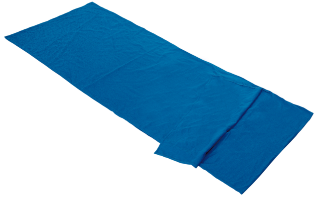 High Peak Modica Ticking per sacchi a pelo a coperta 225 x 80 cm blu