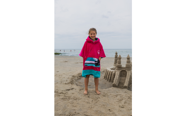 Product image Wave Hawaii cotton velour poncho 1